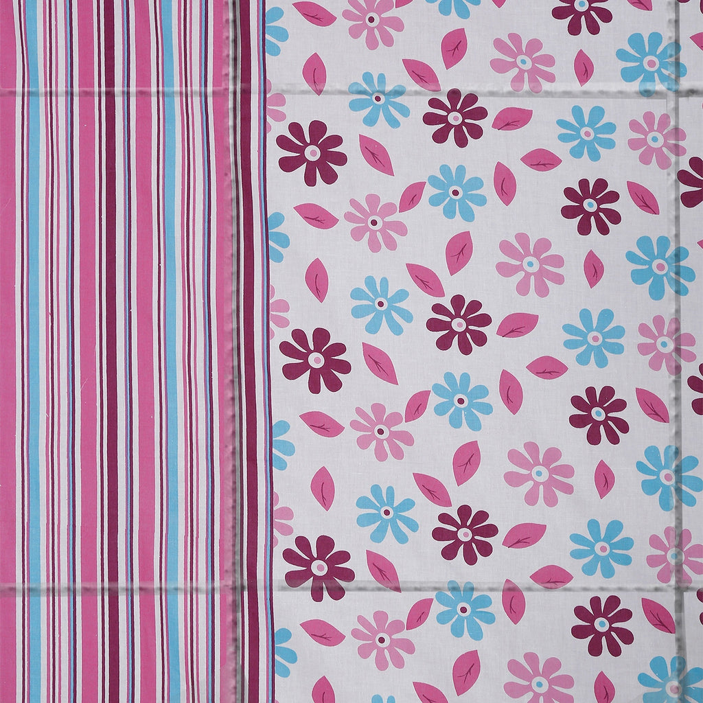 Soft Cotton Floral Pink Single Winter Quilt
