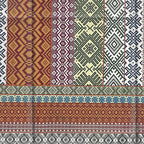 Elegant Cotton Ethnic motif Brown Single AC Quilt