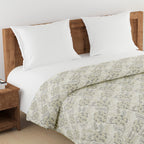 Soft Cotton Floral Grey Single AC Quilt