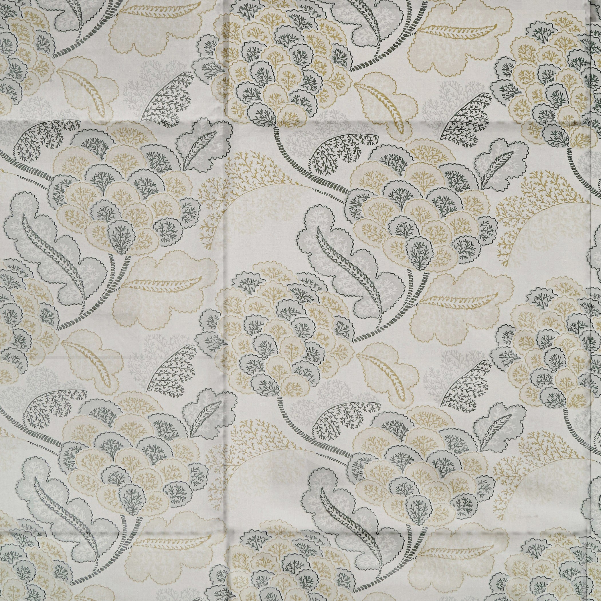 Soft Cotton Floral Grey Single AC Quilt