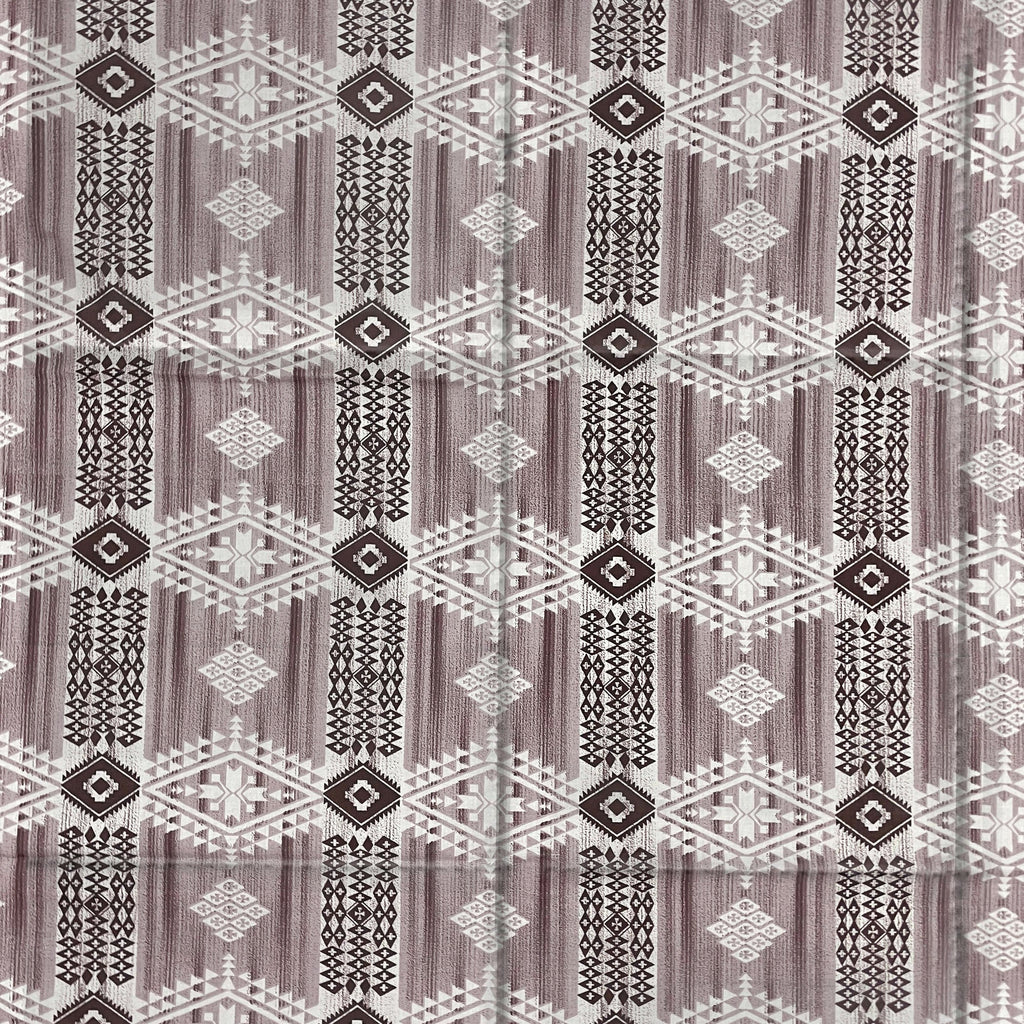 Modern Pure cotton Geometric Brown Double Winter Quilt
