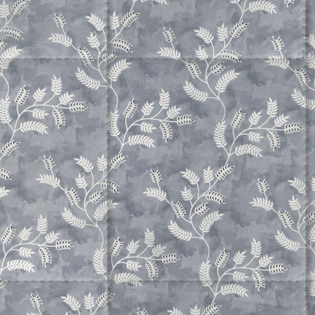 Soft Pure cotton Floral Grey Double Winter Quilt