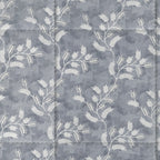Soft Pure cotton Floral Grey Double Winter Quilt