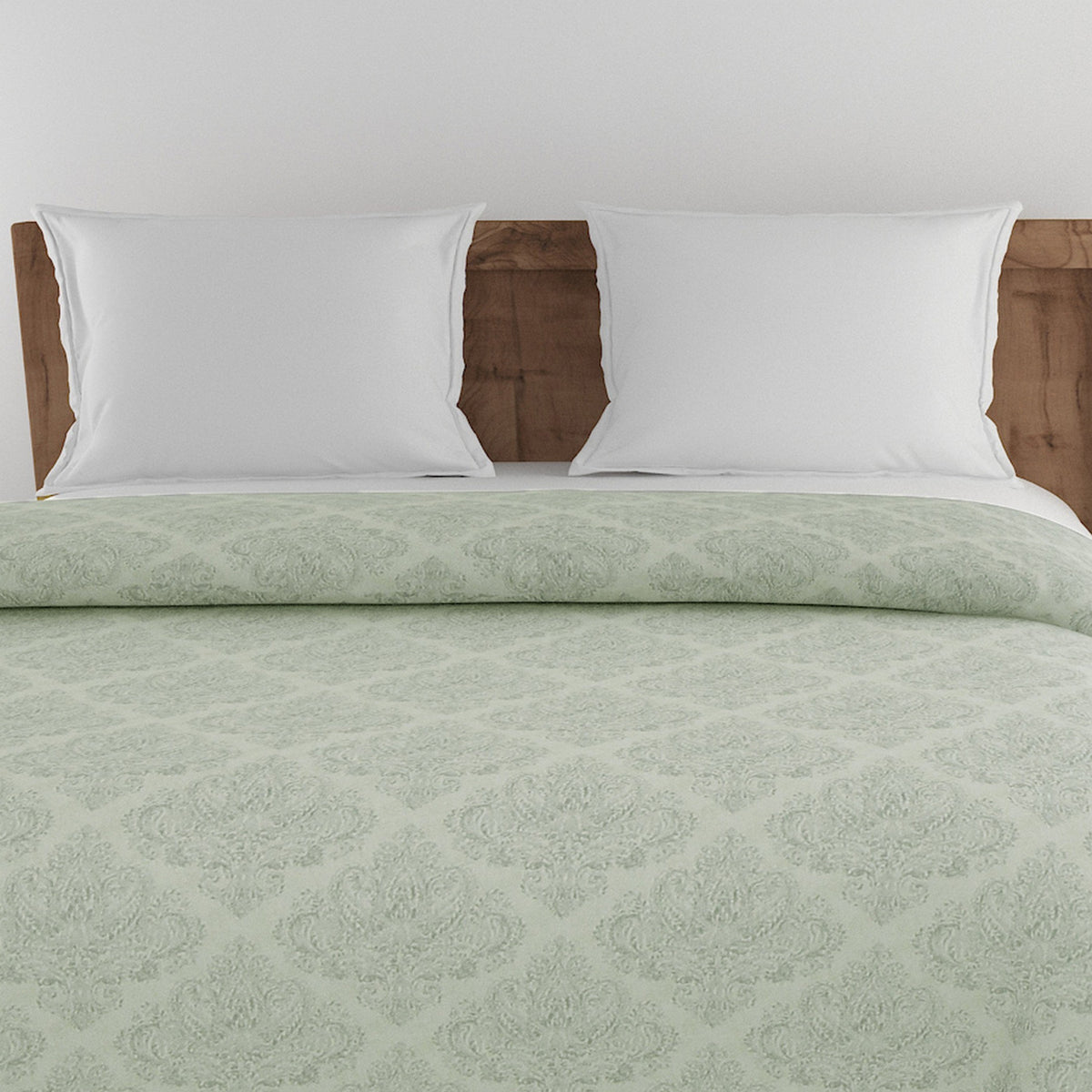 Premium Repeat Mercerized Pure Cotton AC Quilt 150 GSM White Pack of 1