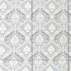 Elegant Cotton Ethnic motif Blue Single AC Quilt