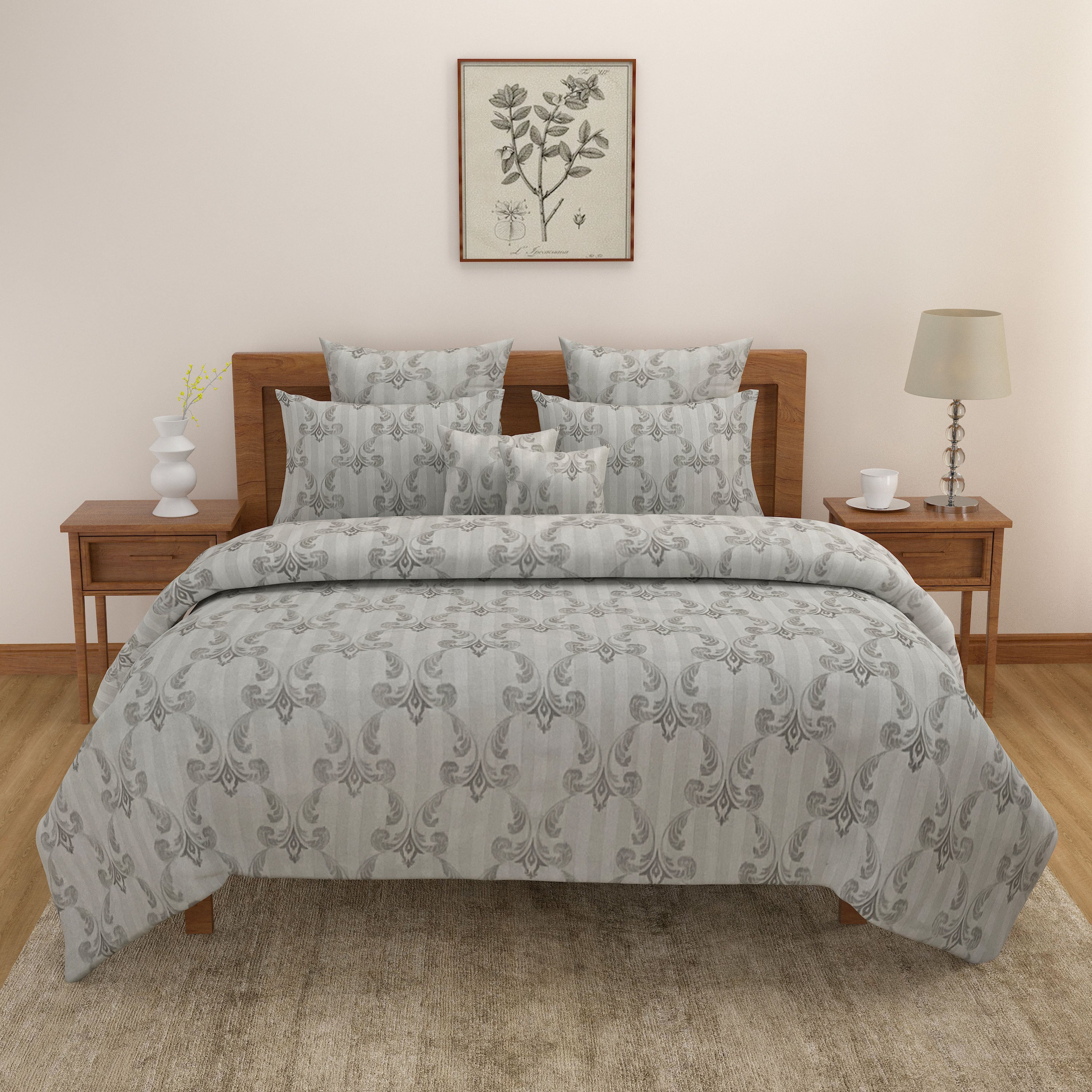 Cozy Cotton Mandala Red Double AC Quilt