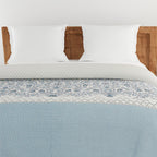 Elegant Mercerized pure cotton Motif Off white Double AC Quilt