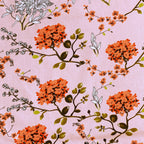 Blossom Pink Floral Double Dohar – Soft, Breathable & Lightweight