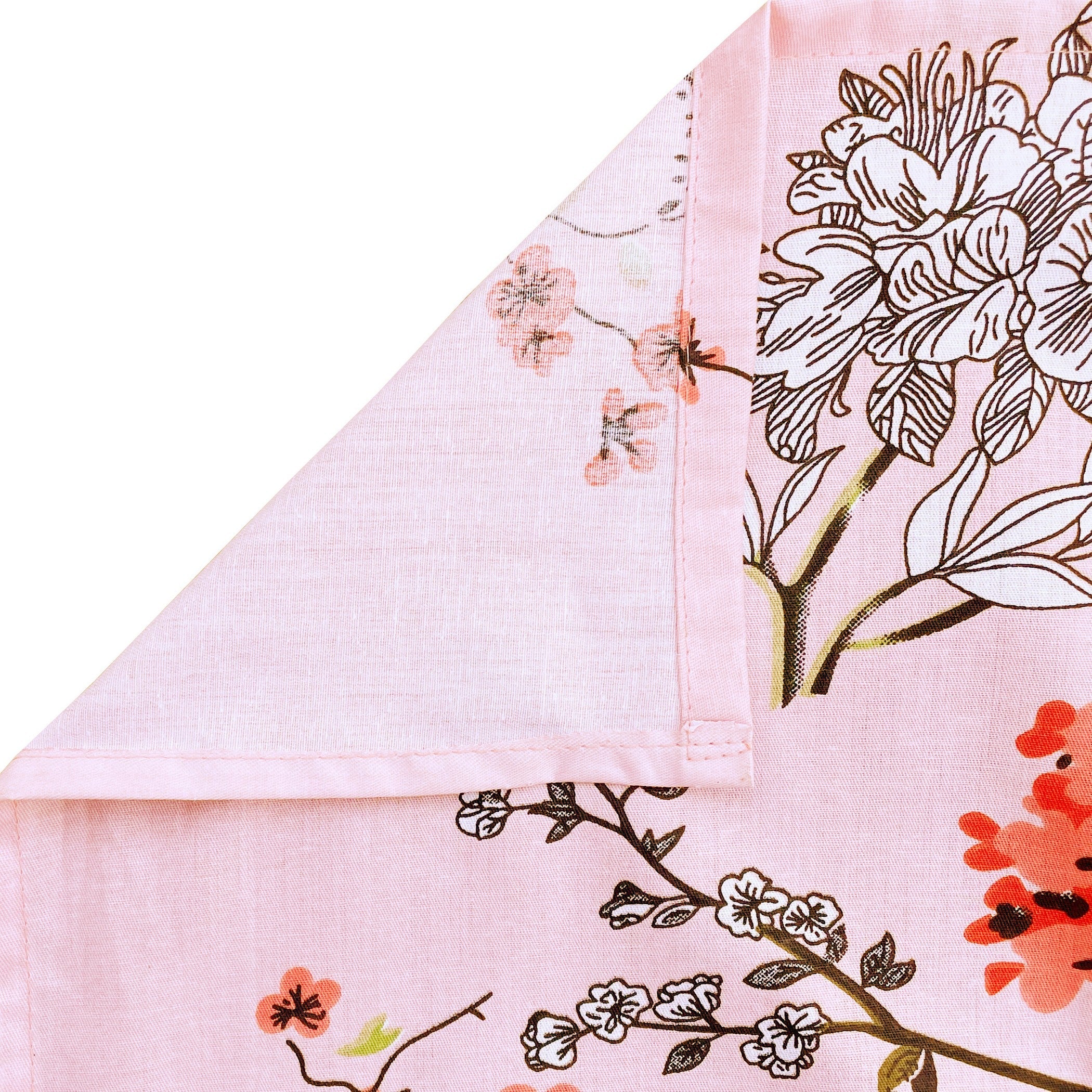 Blossom Pink Floral Double Dohar – Soft, Breathable & Lightweight