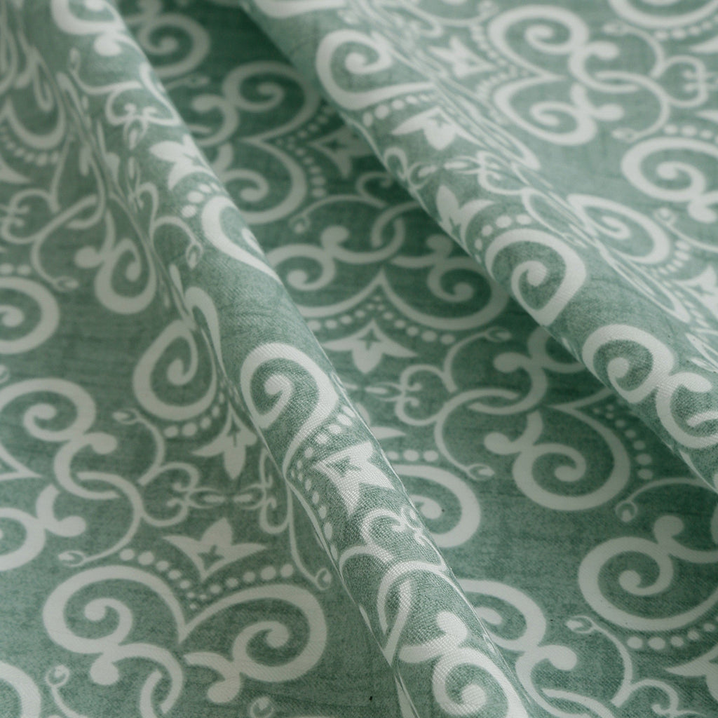 Mint Swirl Double Dohar – Soft, Breathable & Lightweight