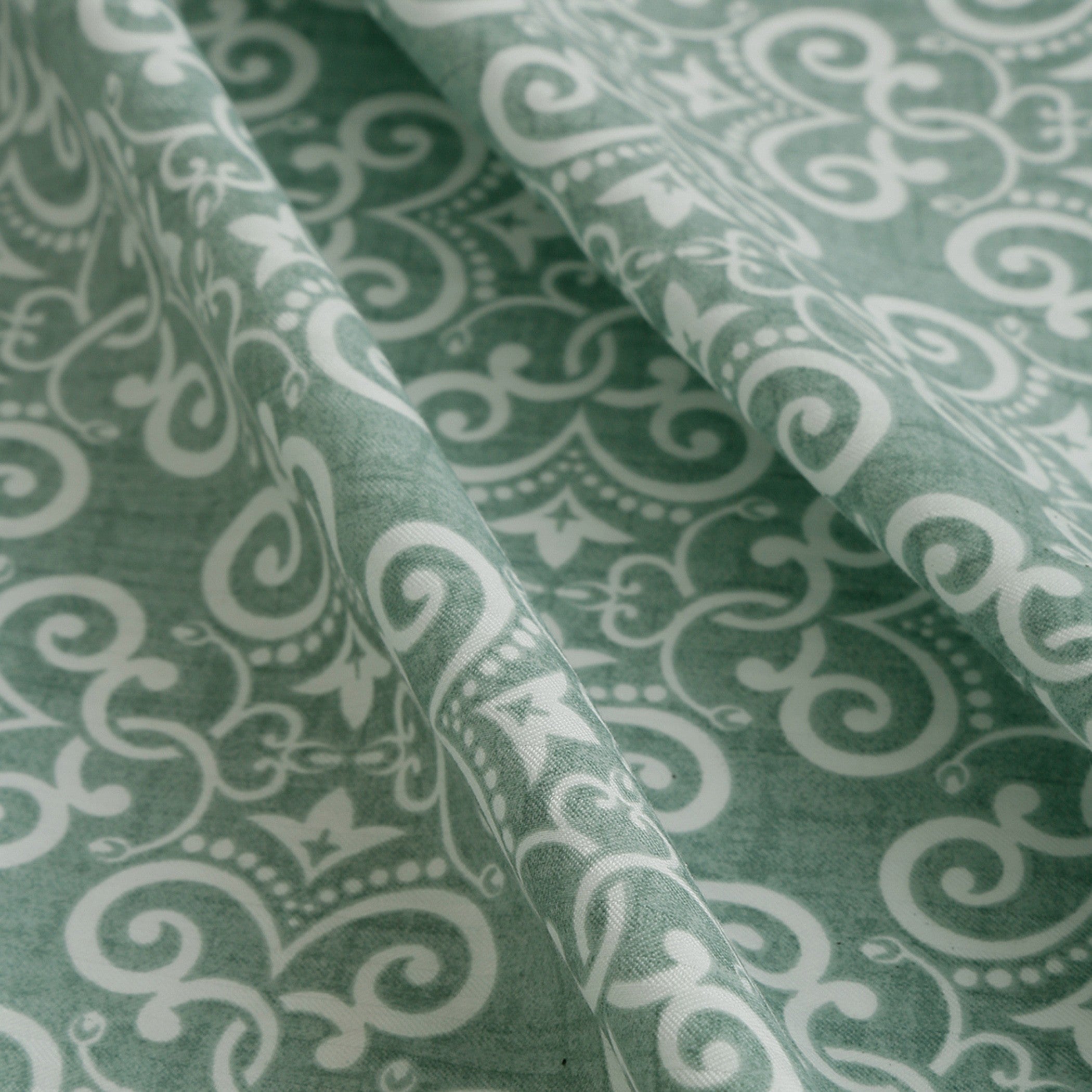Mint Swirl Double Dohar – Soft, Breathable & Lightweight