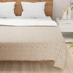 Beige Swirl Double Dohar – Soft, Breathable & Lightweight