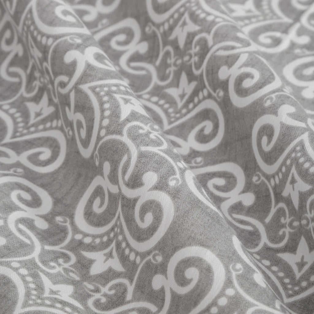 Grey Swirl Double Dohar – Soft, Breathable & Lightweight