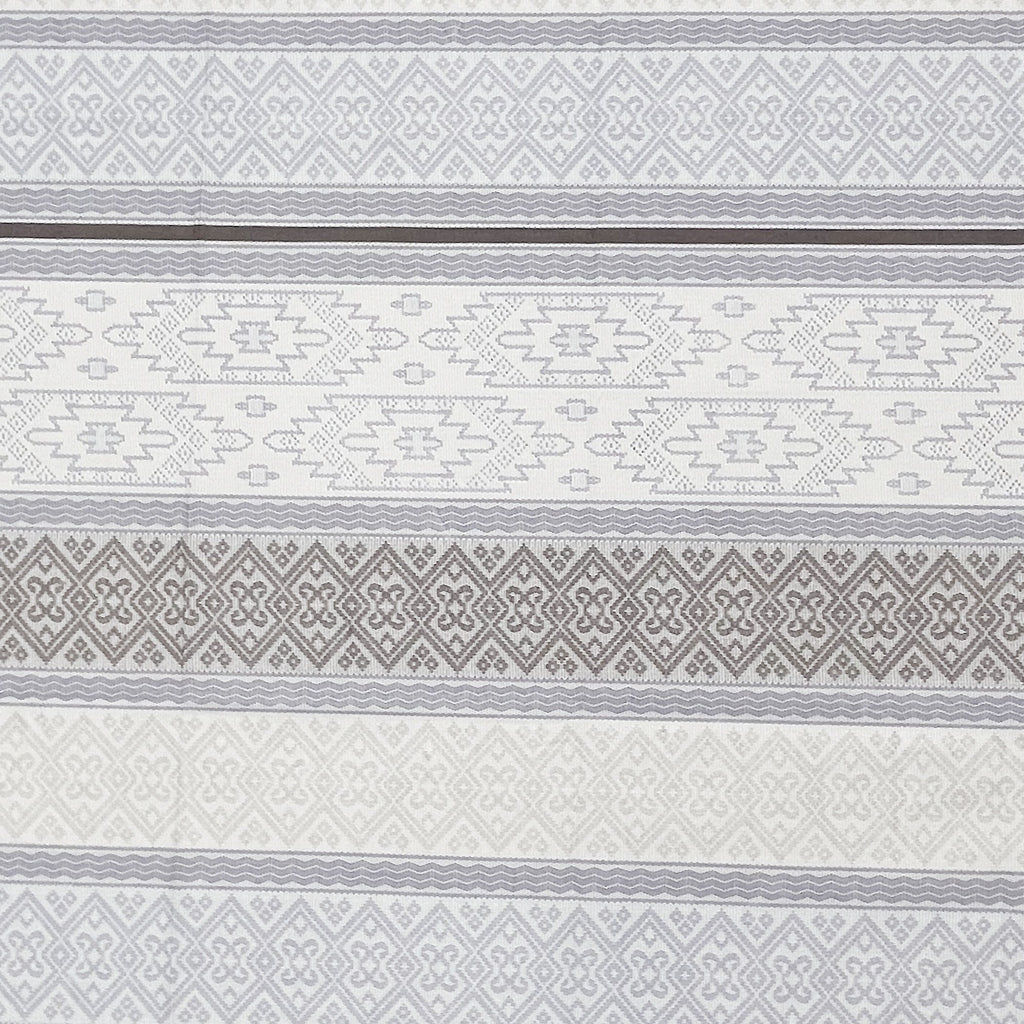 Grey Lavender Striped Double Dohar – Soft, Breathable & Lightweight