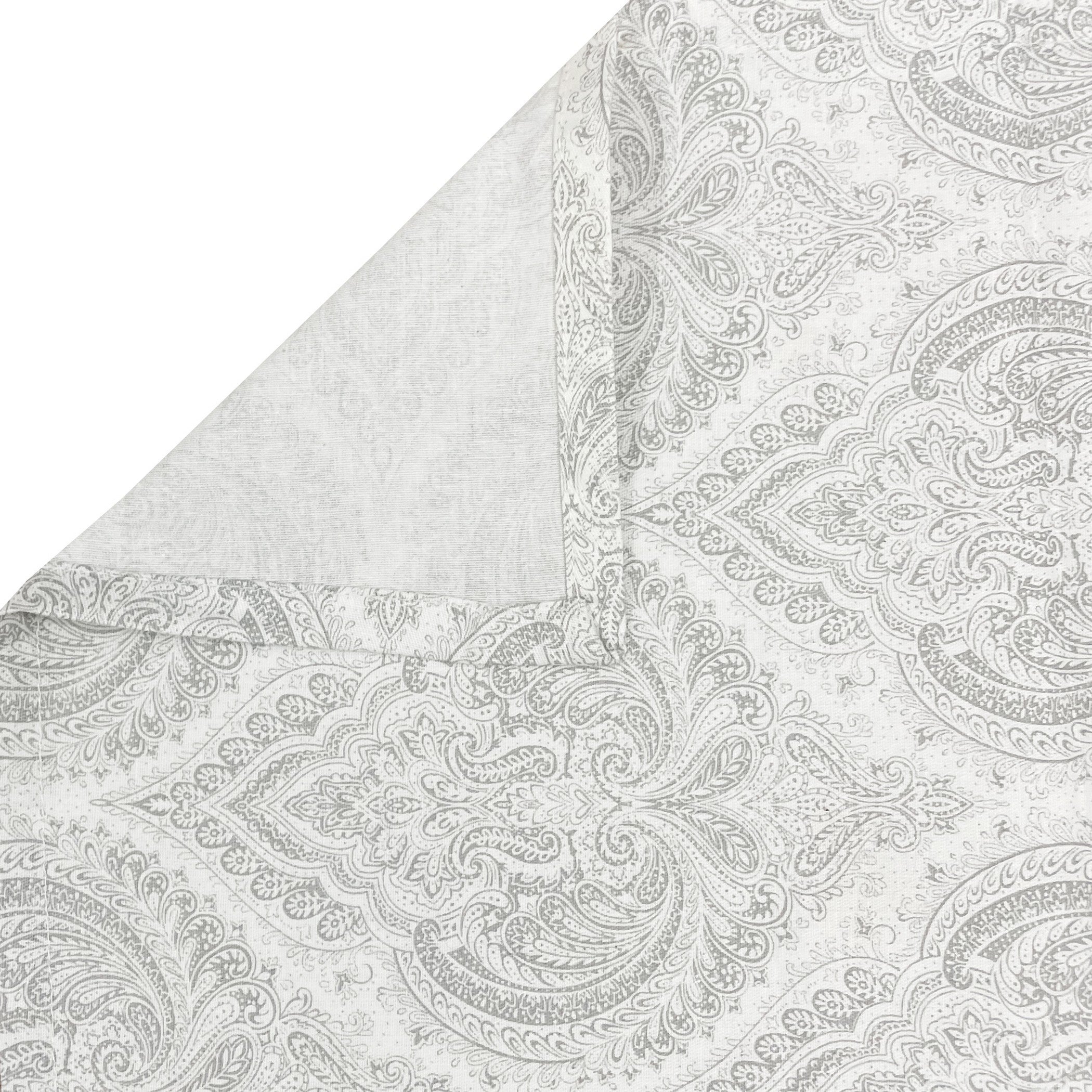 Mint Paisley Diamond Double Dohar – Suitable for Queen/King Bed | Soft, Breathable & Lightweight