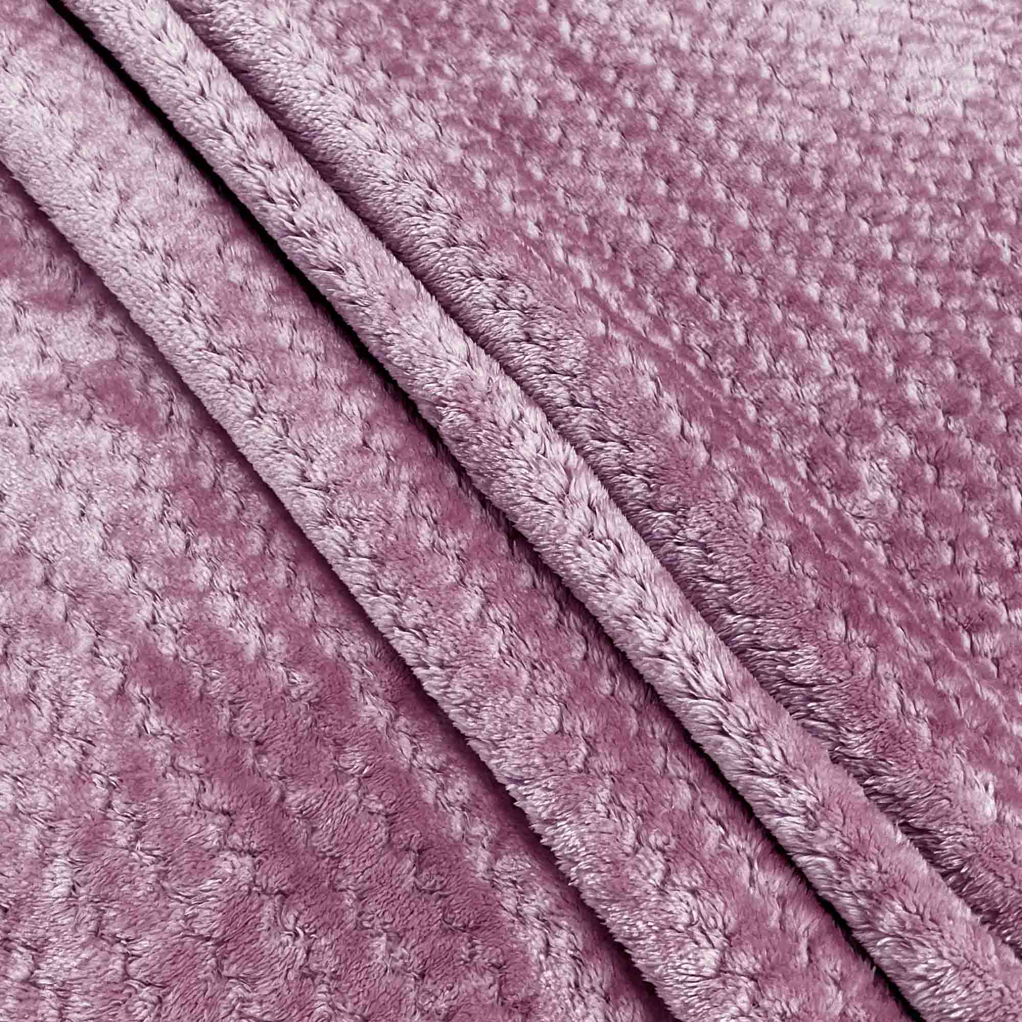 Purple Textured Weave Double Dohar – Suitable for Queen/King Bed | Soft, Breathable & Lightweight