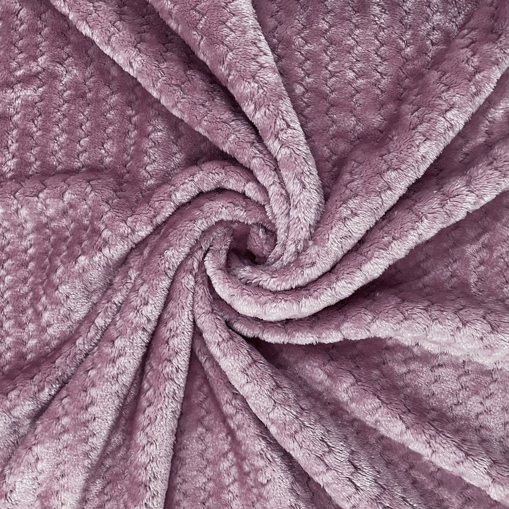 Purple Textured Weave Single Dohar – Suitable for Queen/King Bed | Soft, Breathable & Lightweight
