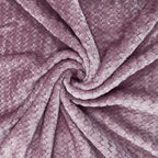 Purple Textured Weave Single Dohar – Suitable for Queen/King Bed | Soft, Breathable & Lightweight