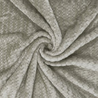 Warm Beige Textured Weave Double Dohar – Suitable for Queen/King Bed | Soft, Breathable & Lightweight