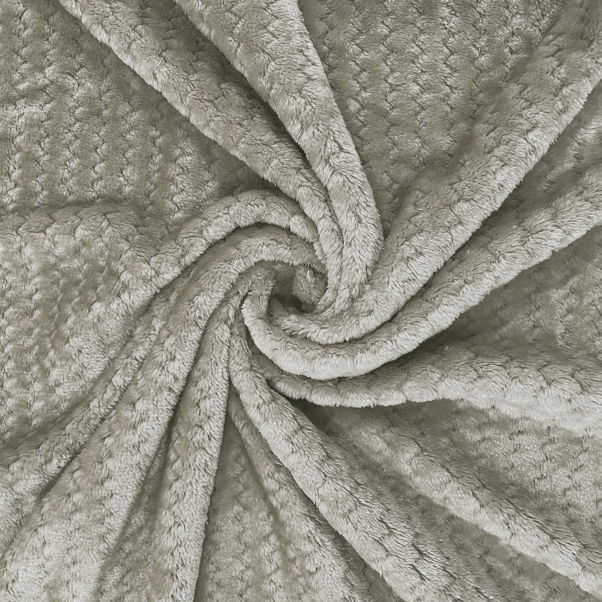 Warm Beige Textured Weave Single Dohar – Suitable for Queen/King Bed | Soft, Breathable & Lightweight