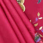 Paisley Print Cotton Dohar for AC Rooms - Red & Multicolour