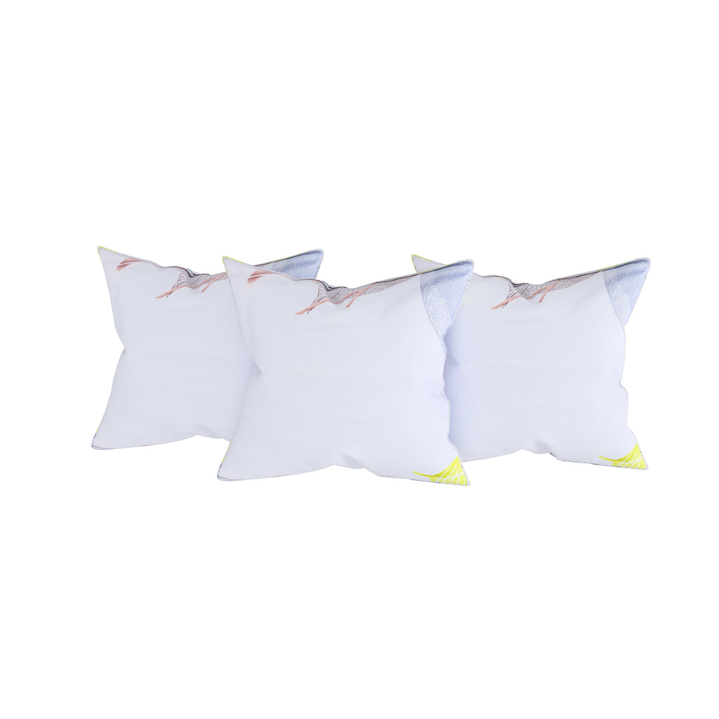 Double Bed in a Bag - Mercerized Pure Cotton - White Leaf Botanical Design