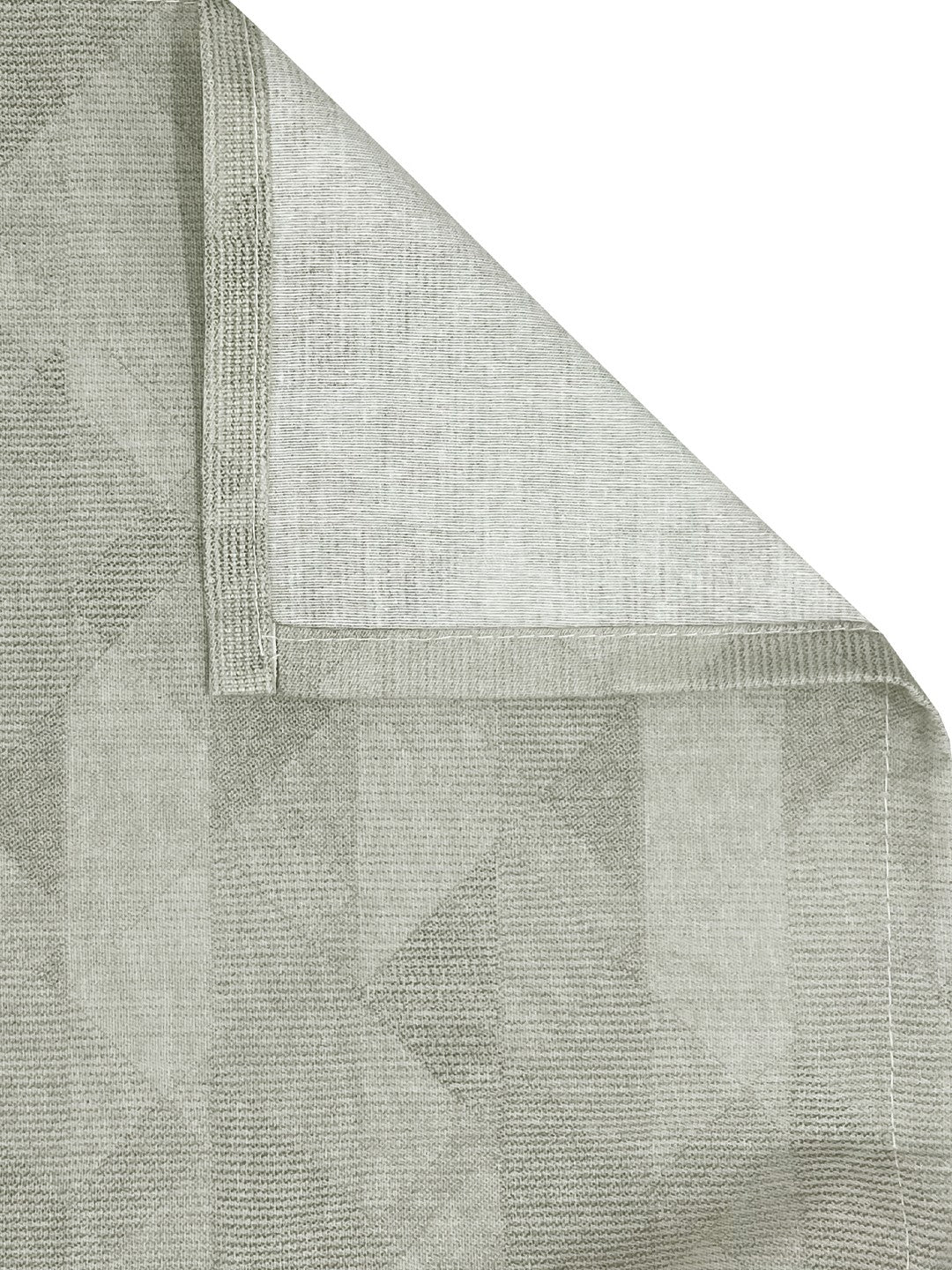 Modern Cotton Geometric Beige Double AC Quilt