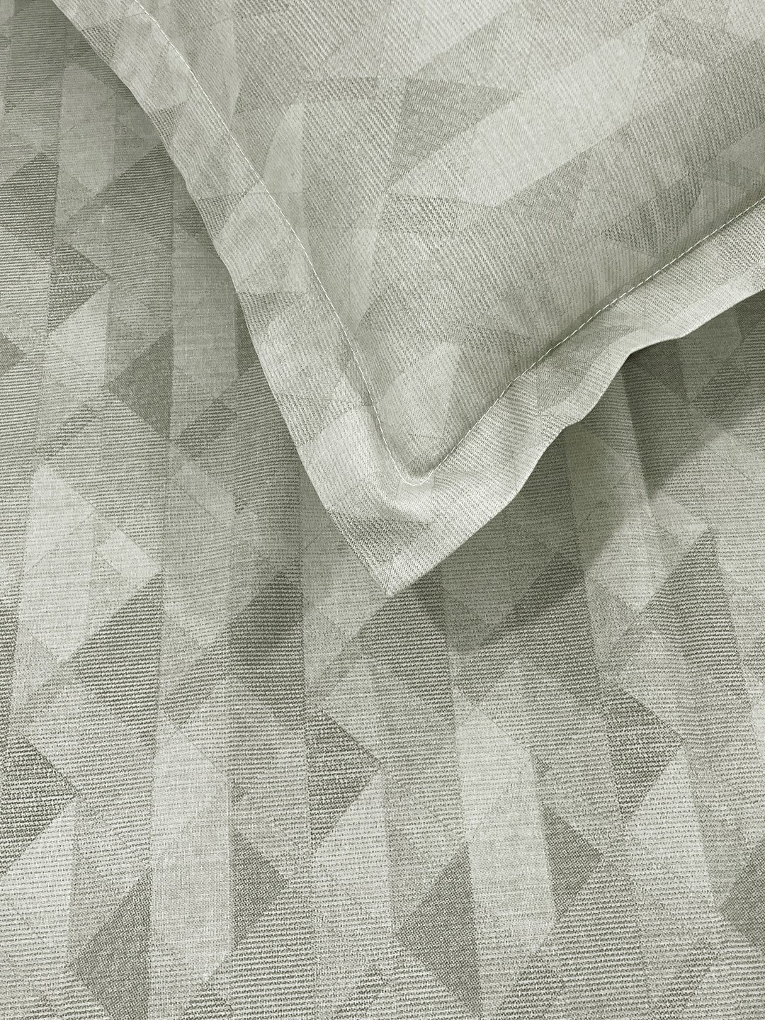 Modern Cotton Geometric Beige Double Winter Quilt