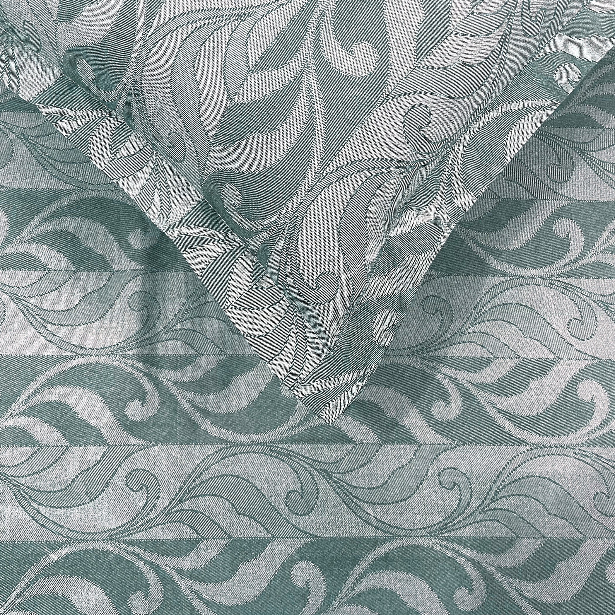 Heather Fern - 210TC Blue Cotton Double King (90x108 Inches)