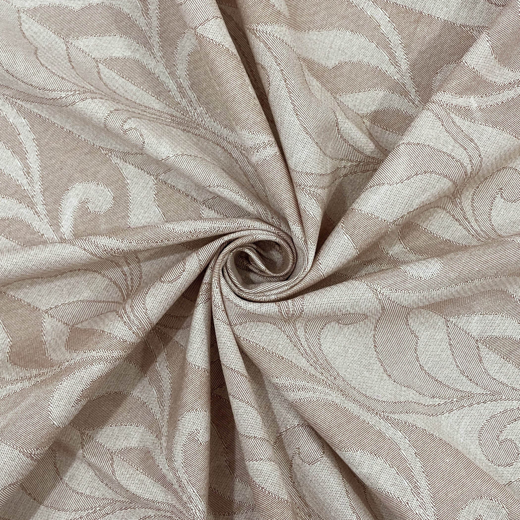 Peach Fern - 210TC Pure Cotton Double King (90x108 Inches)