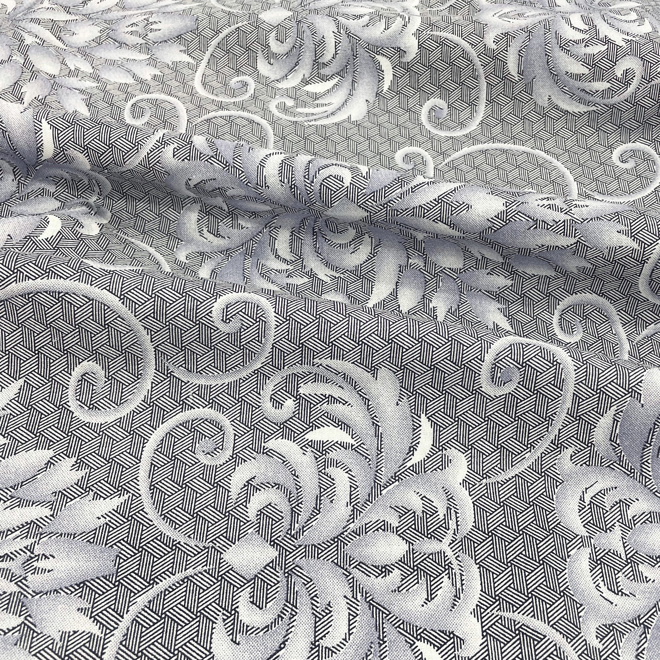 Lavender Swirl - 210TC Pure Cotton Double King (90x108 Inches)