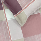 Pink Squares - 210TC Pure Cotton Double King (90x108 Inches)