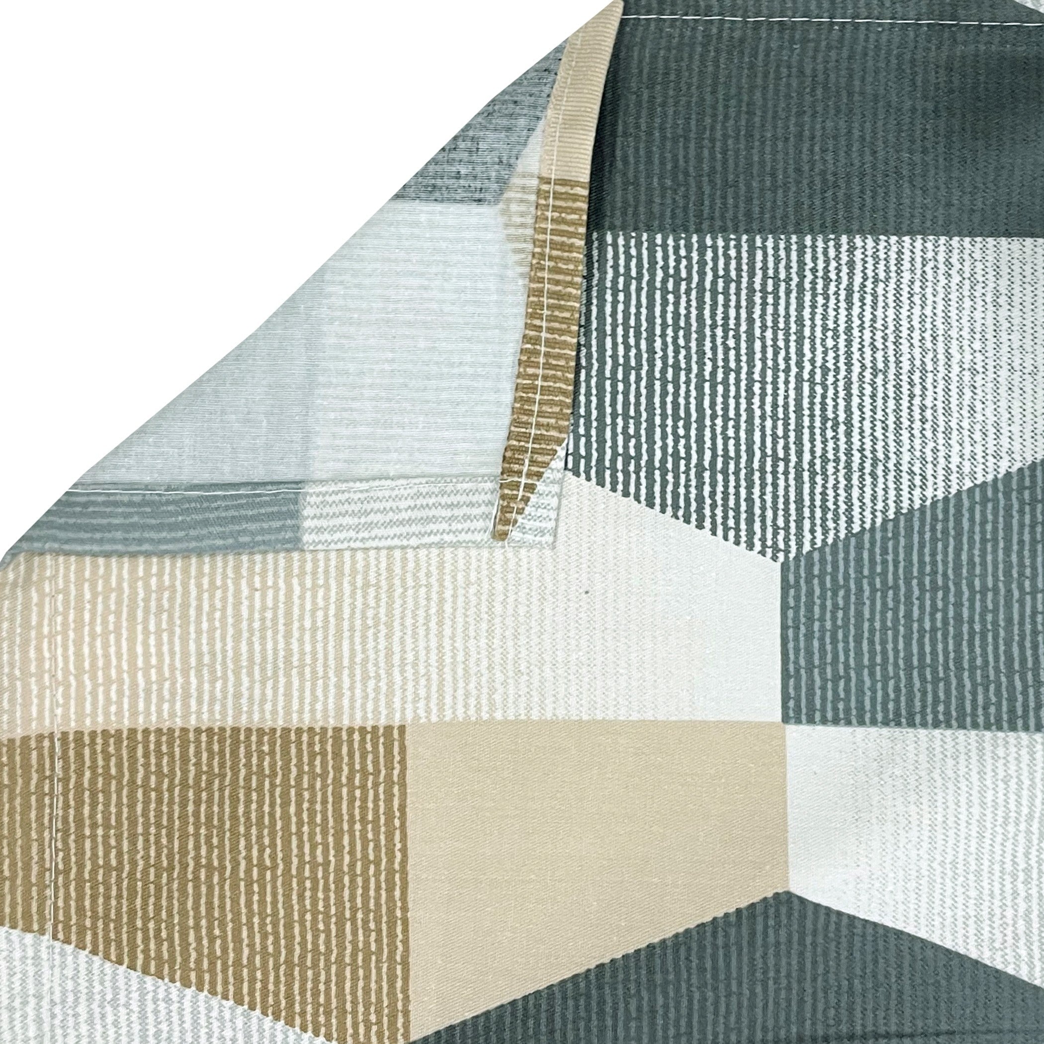 Grey Hex - 210TC Pure Cotton Double King (90x108 Inches)