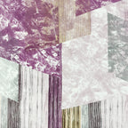 Magenta Matrix - 210TC Pure Cotton Double King (90x108 Inches)