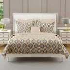 Beige Dunes - 210TC Pure Cotton Single Bedsheet (60x90 Inches)