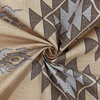 Beige Dunes - 210TC Pure Cotton Single Fitted Bedsheet (36 x 78 x 10 Inches)