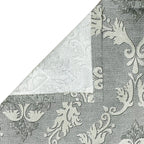 Elegant Sage Green Motif Pure Cotton 210 TC Double King Bedsheet with 2 Pillow Covers (90x108 Inches)