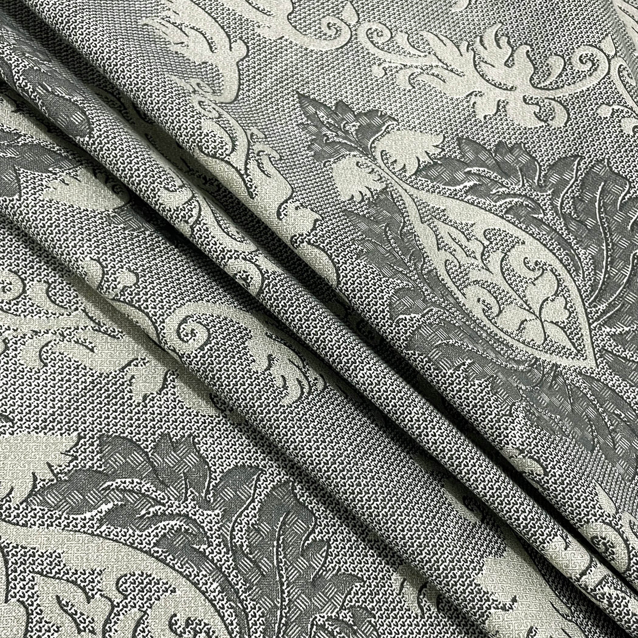 Elegant Sage Green Motif Pure Cotton 210 TC Double King Bedsheet with 2 Pillow Covers (90x108 Inches)