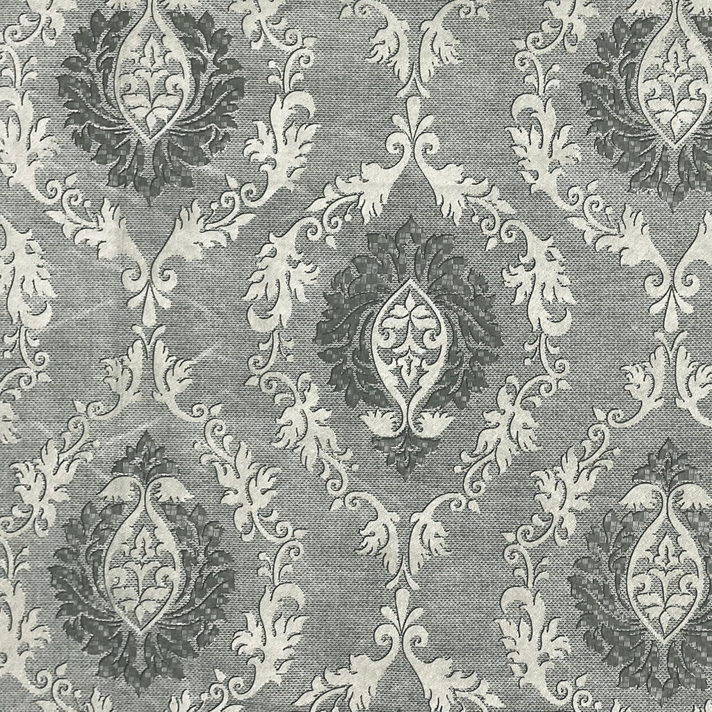 Elegant Sage Green Motif Pure Cotton 210 TC Double King Bedsheet with 2 Pillow Covers (90x108 Inches)