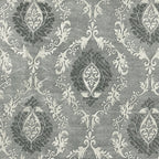 Elegant Sage Green Motif Pure Cotton 210 TC Double King Bedsheet with 2 Pillow Covers (90x108 Inches)