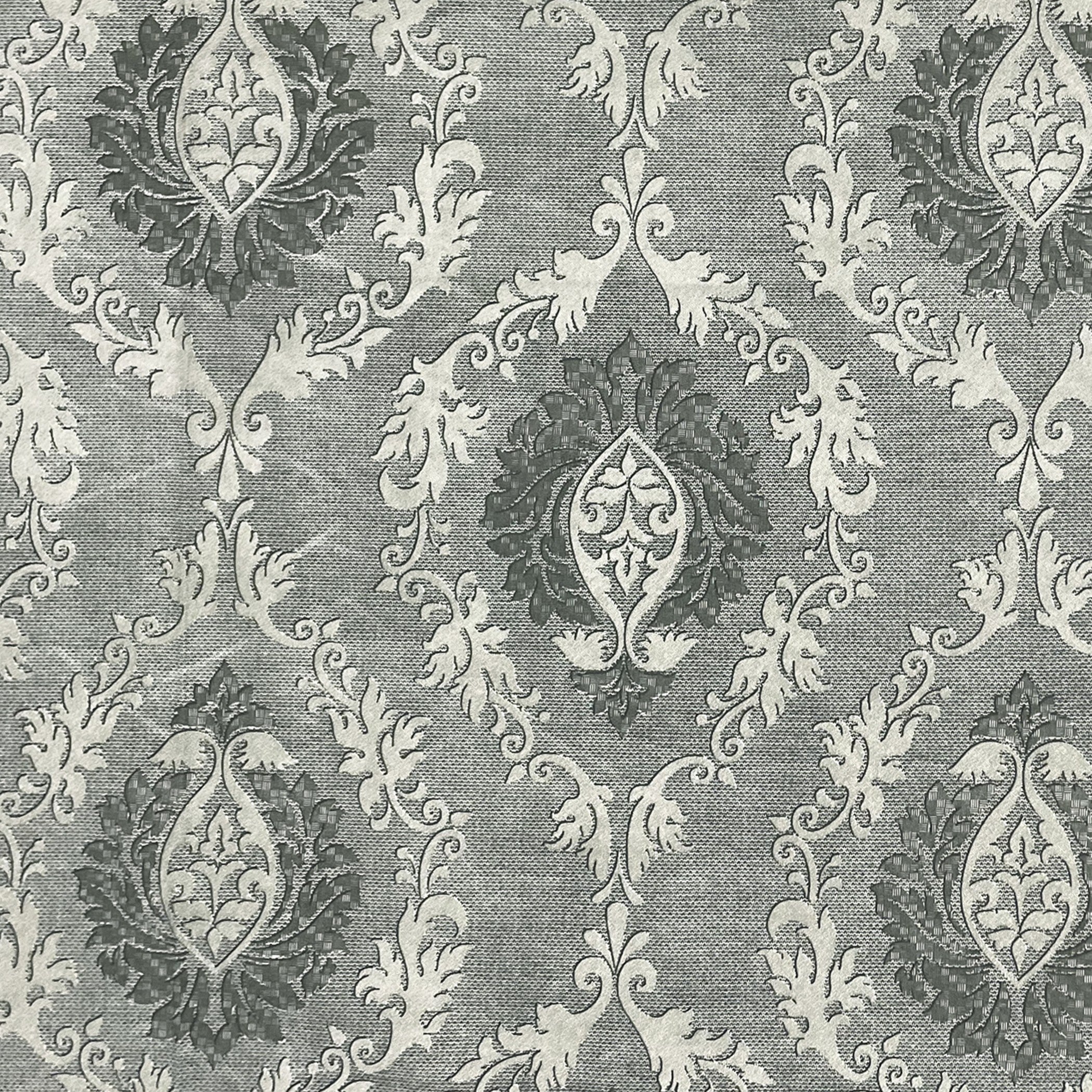 Elegant Sage Green Motif Pure Cotton 210 TC Double King Bedsheet with 2 Pillow Covers (90x108 Inches)