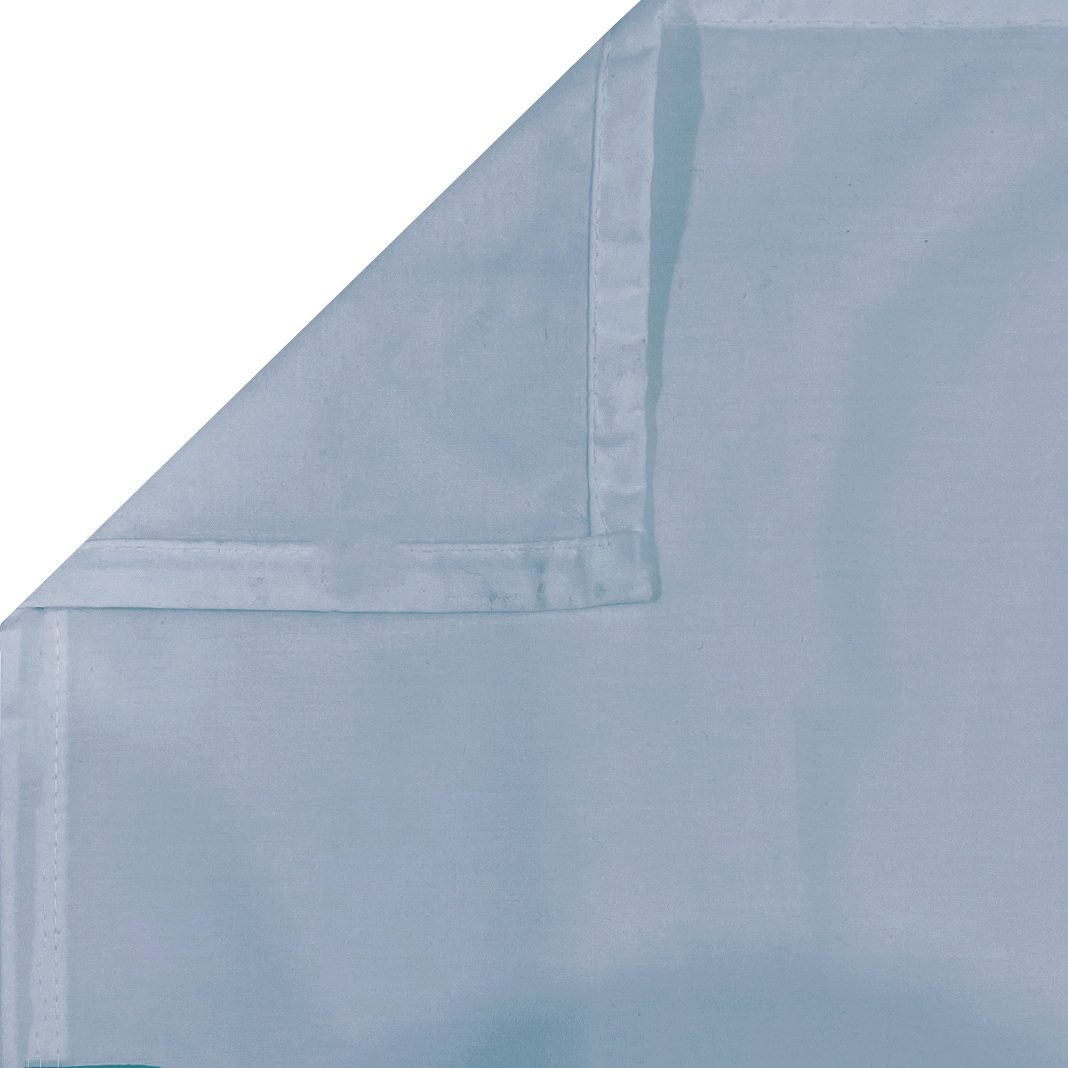 Solid Sky Double Queen 500 TC bedsheet with 2 Pillow covers_90 × 100 Inches