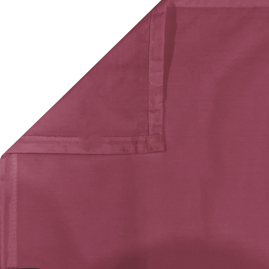 Solid Maroon Double Queen 500 TC bedsheet with 2 Pillow covers_90 × 100 Inches