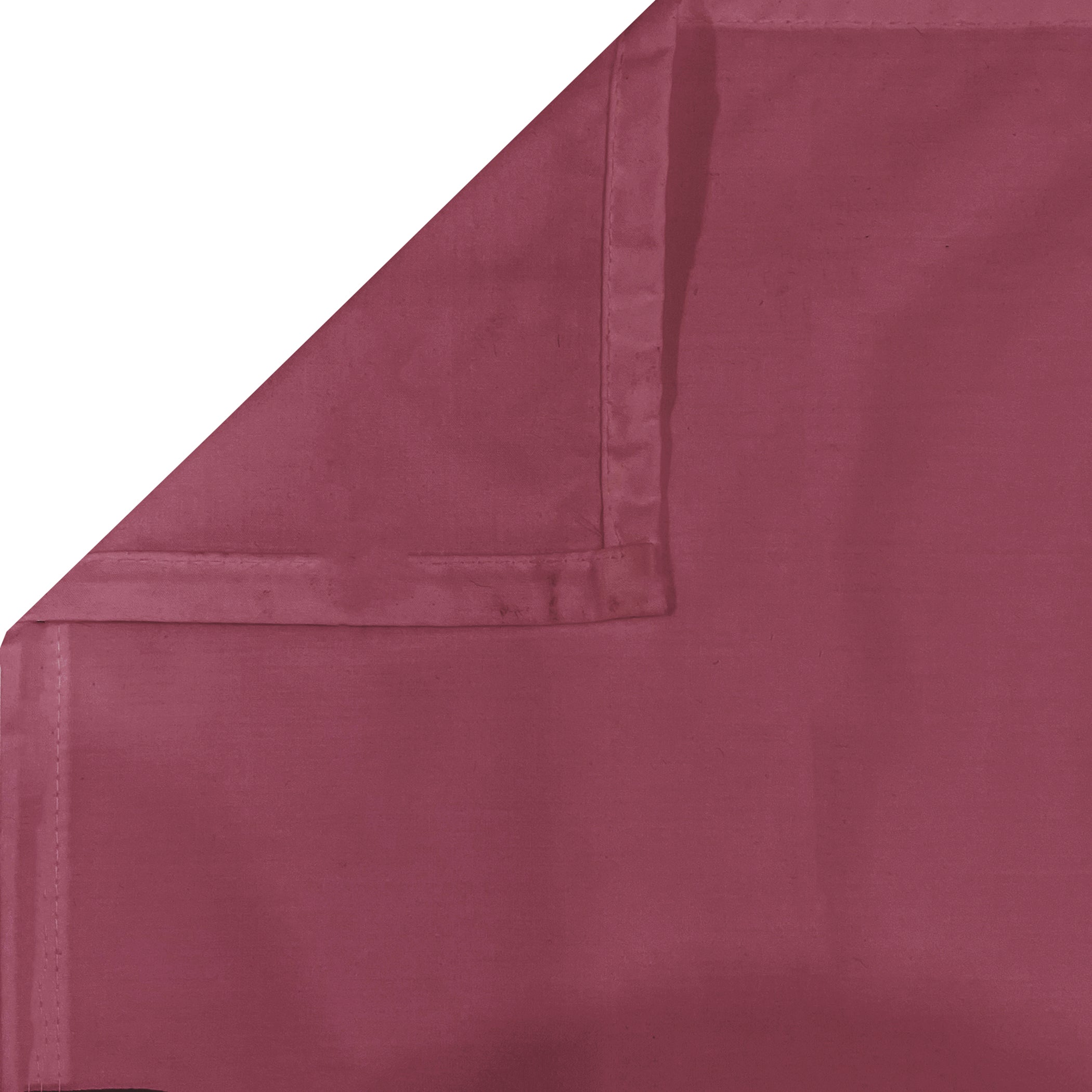 Solid Maroon Double Queen 500 TC bedsheet with 2 Pillow covers_90 × 100 Inches