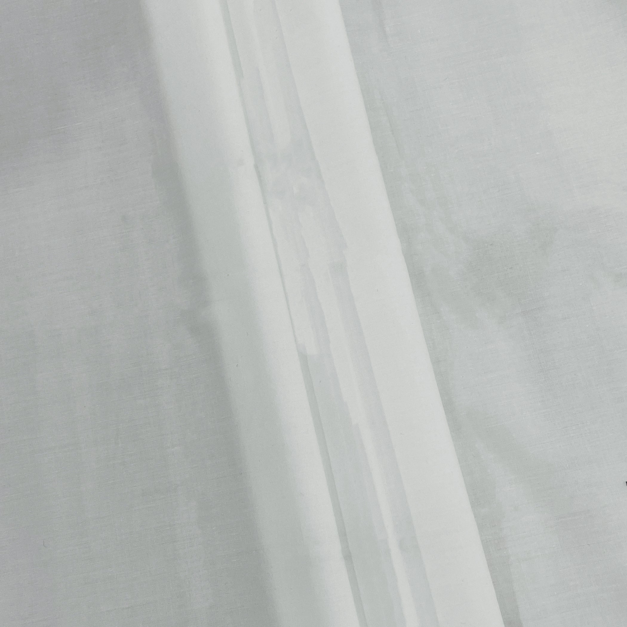 Solid White Double Queen 500 TC bedsheet with 2 Pillow covers_90 × 100 Inches