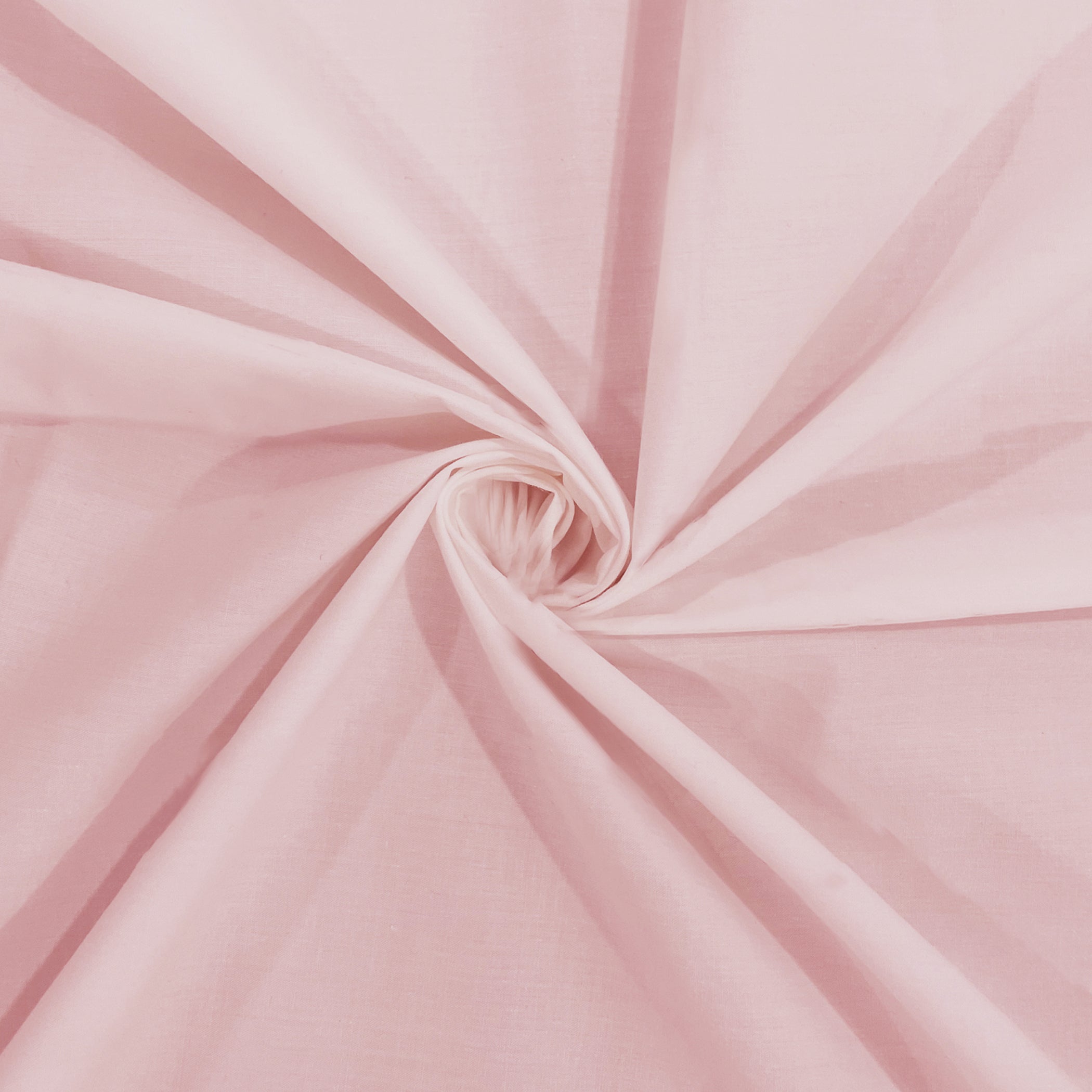 Solid Pink Double Queen 500 TC bedsheet with 2 Pillow covers_90 × 100 Inches