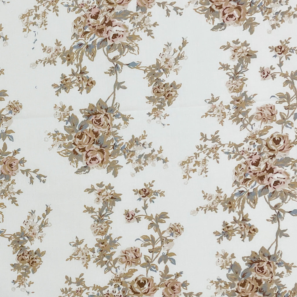 Garden Charm - 250TC Pure Cotton Double Queen (90x100 Inches)
