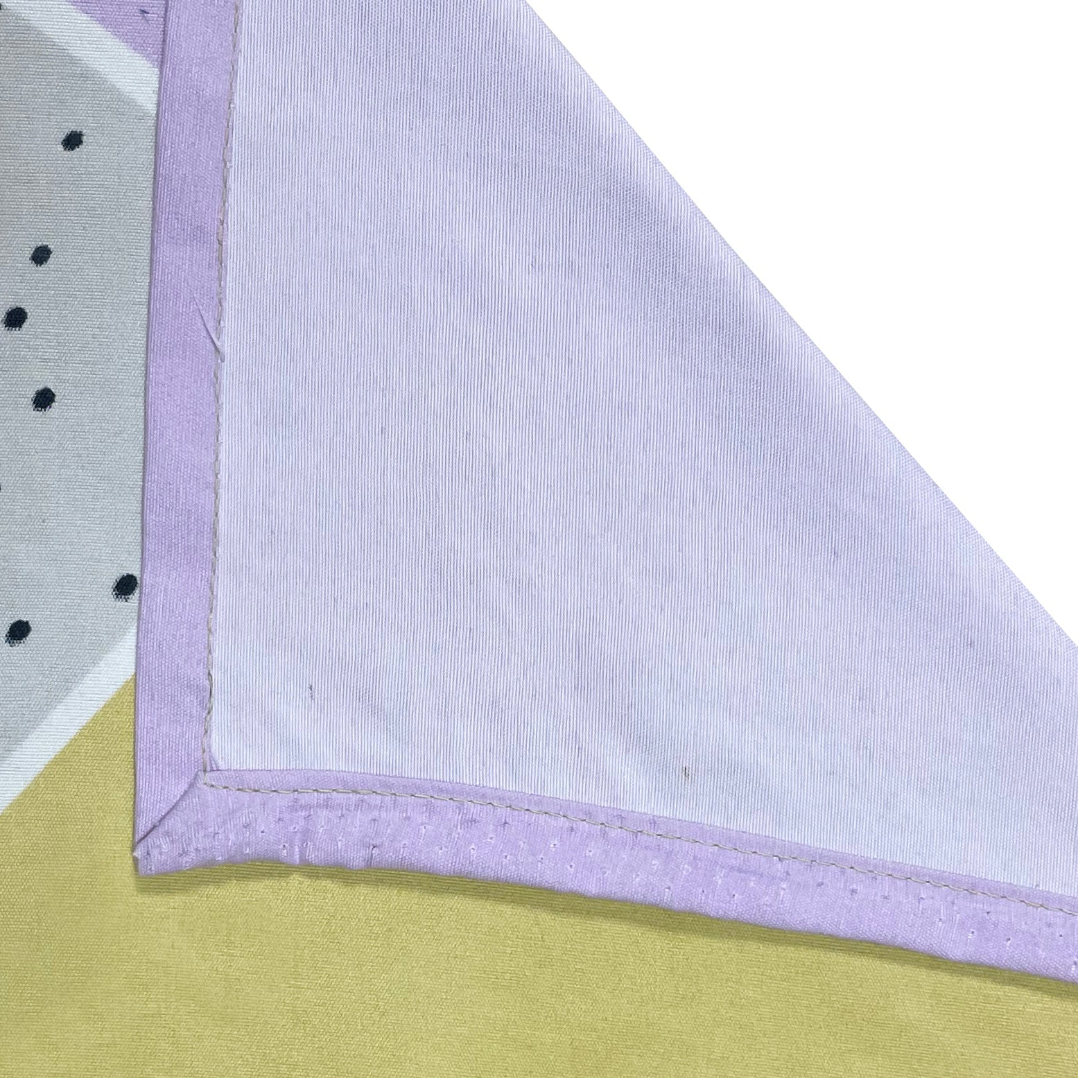 Multi-Color Mosaic Geometric Double King Bedsheet with Soft Blended Cotton Fabric (90x108 inches)