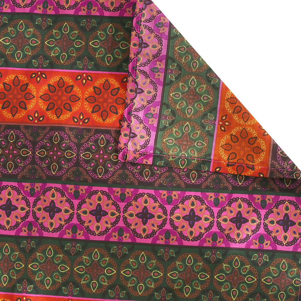 Sunset Kaleidoscope – 200TC Pure Cotton Double King (90x108 Inches)