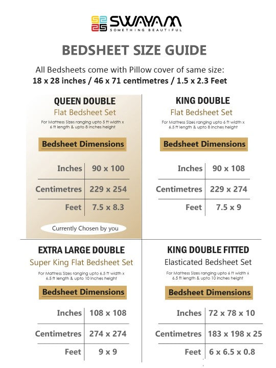 Misty Manor Paisley - European Grace 144TC Roto Cotton Double Queen (90x100 Inches)